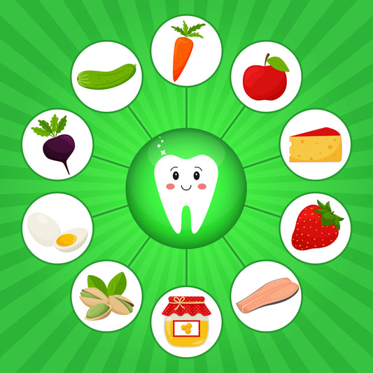 Aliments sains pour les dents
