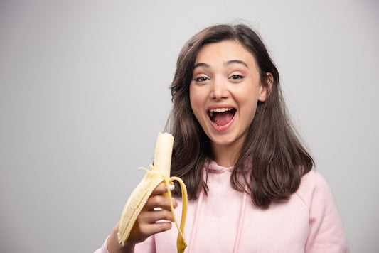 La banane est bon pour les dents