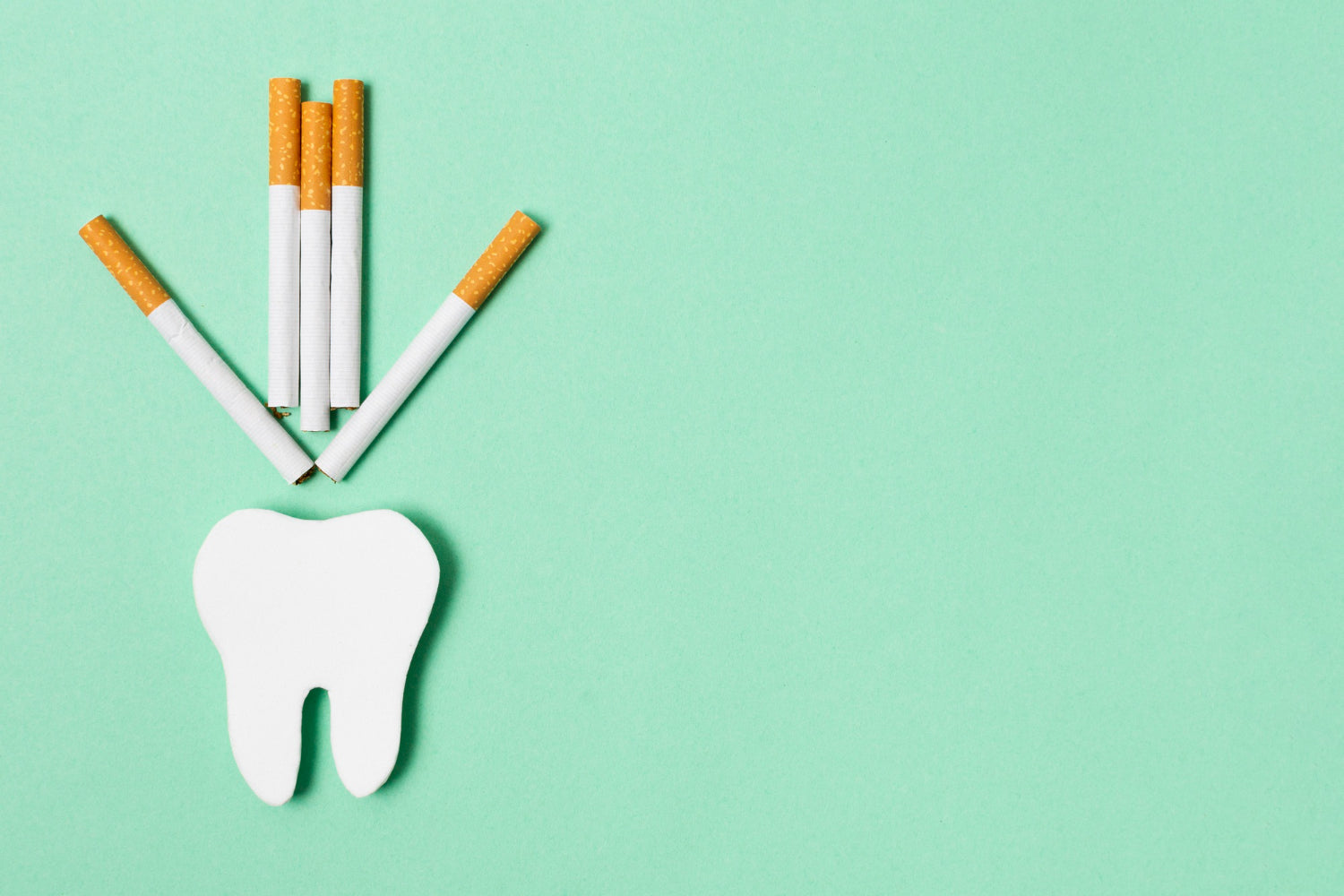Tabac sur les dents