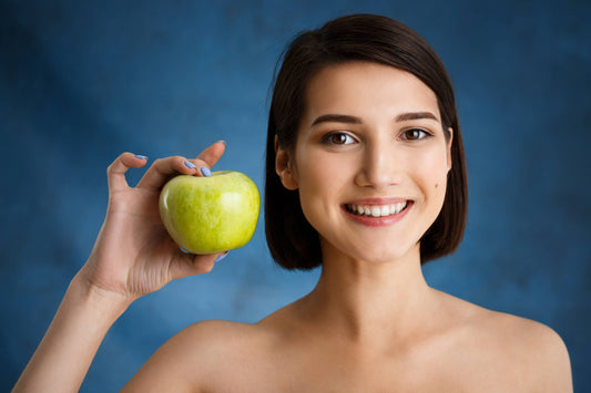 Les pommes sont bonnes pour les dents