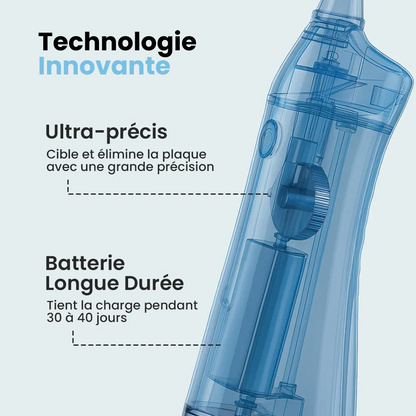 Hydropulseur jet dentaire portable | HydroMax